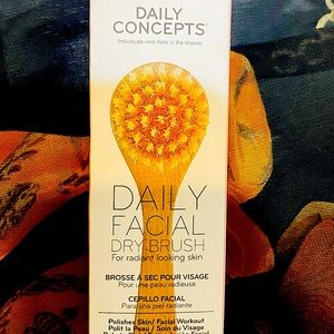 ✨ Daily Facial Dry Brush for radiant skin ✨ facial workout - polishes skin. New